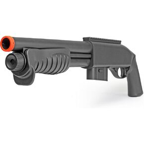 BBTac Airsoft Shotgun Shorty Pump Action Spring Airsoft Gun M401 Powerful FPS with Clip in Kuwait