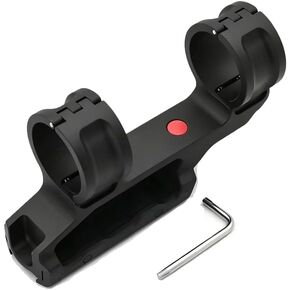 34mm Scope Rings Cantilever Riflescope Mount SR/LP/07，1.93" Centerline Height，One-Piece LPVO Base，0 MOA Offset with 2in Overhang，Fit Picatinny 20mm Rail，6068 AL，for Airsoft Optics Sight，Black in Kuwait