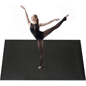 Marley Dance Floor 6.6’ x 3.9’ – Roll-Out Dance Floor Mat for Home Studio, Ballet Floor for Barre, Tap, Jazz – Anti-Slip PVC Dance Flooring for Practice in Kuwait