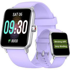 ساعة Pautios Pedometer Watch مناسبة لكبار السن لا تتطلب تطبيق/هاتف، ساعة تعقب اللياقة البدنية مقاومة للماء مع عداد الخطوات والسعرات الحرارية/متتبع النوم للمشي والجري للرجال والنساء in Kuwait