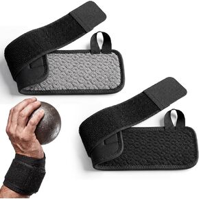 Blueweenly Shot Put المعصم التفاف التدريب المعصم التفاف المعصم لمط النار وضع معصمه مع قماش تيري داخلي ناعم للرجال والنساء ممارسة المنافسة in Saudi Arabia