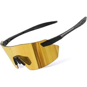 BangLong Photochromic Sports Sunglasses for Men Women - UV400 Protection Sun Glasses Gifts for Running Cycling Hiking in Kuwait