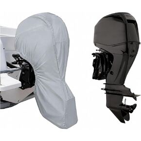 Outboard Motor Cover for Mercury 350 Verado L6 350HP 2015-Present, Water Resistant Marine Engine, Boat Protection,A Black(A Black) in Saudi Arabia