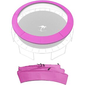 Kangaroo Hoppers Universal 12/14/15FT Trampoline Repalcement Safety Pad?Waterproof Surround Spring Foam Cover for Round Frame in Saudi Arabia
