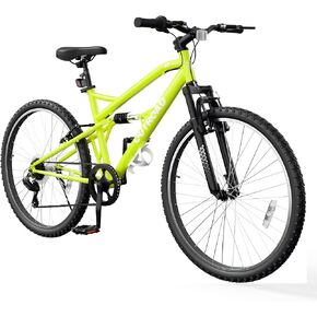 Max4out 26 inch Mountain Bike 7 Speeds Lightweight Cycling Bicycles, Dual Disc/V Brake,Bicycle for Men and Women, Adult Bike, Road Bike in Kuwait