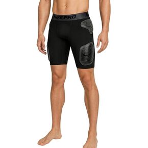 Nike Pro Hyperstrong 5-Pad Football Girdle – Hardplate Compression Shorts with Integrated Hip, Thigh, and Tailbone Pads in Kuwait