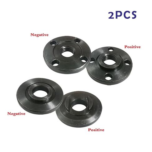 2 Pcs M14 Thread Replacement Angle Grinder Inner Outer Flange Nut Set Tools for 14mm Spindle Thread in Kuwait