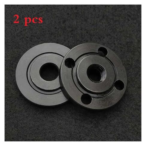 2 Pcs M14 Thread Replacement Angle Grinder Inner Outer Flange Nut Set Tools for 14mm Spindle Thread in Kuwait