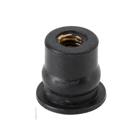 M6 Rubber Well Nuts 13mm Hole for Fairing and Screen Fixing Pack of 50 Motorcycle Accessories in Kuwait