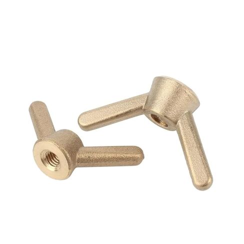 صواميل جناح نحاسية مترية على شكل قرن الأغنام صواميل برغي يدوية على شكل خاص (M18-1pcs) in Kuwait