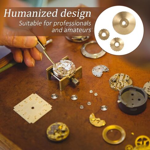 12pcs Brass Clock Hand Nut Assortment 5/6/10mm OD Grandfather Wall Mantel Clock Hands Parts Replacement Kit for Smooth Timekeeping Clocks Repair Parts in Kuwait