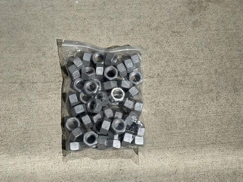 3/4" صامولة سداسية مجلفنة مغمسة على الساخن، قياسية | خيط خشن 10 TPI - Sandbaggy (50، 3/4") in Kuwait