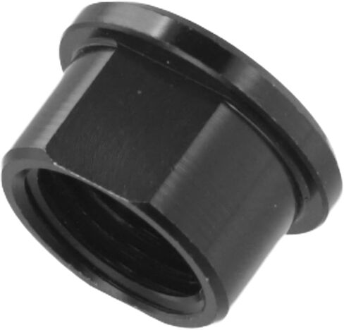 دراجة من سبائك الألومنيوم من خلال المحور الجوز M15x1.5mm أسود الجبهة الخلفية غطاء المحور خفيف الوزن رمح السحابة لعجلات الدراجة (M15xP1.5) in Kuwait