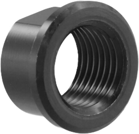 دراجة من سبائك الألومنيوم من خلال المحور الجوز M15x1.5mm أسود الجبهة الخلفية غطاء المحور خفيف الوزن رمح السحابة لعجلات الدراجة (M15xP1.5) in Kuwait