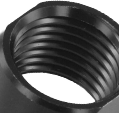دراجة من سبائك الألومنيوم من خلال المحور الجوز M15x1.5mm أسود الجبهة الخلفية غطاء المحور خفيف الوزن رمح السحابة لعجلات الدراجة (M15xP1.5) in Kuwait