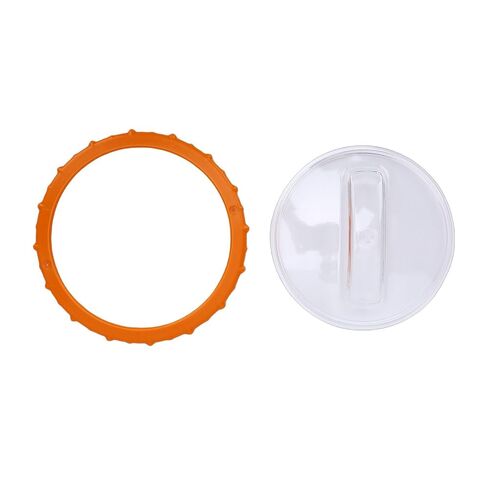 P07018 Orange Nut with P07019 Clear Lid, Plastic Pool Sand Filter Pump Replacement Cover Lid Accessory in Kuwait