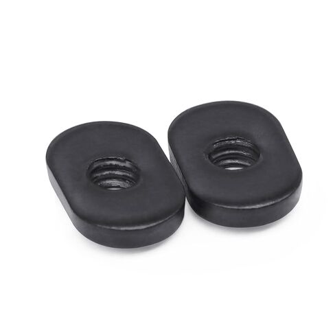 1/4"-20 Black Centered Hole Thread Sliding in Economy T-Nuts for T-Slot Tracks, Compatible with 15 Series or 1.5 Series Base Aluminum Extrusions, 20 Pack in Saudi Arabia