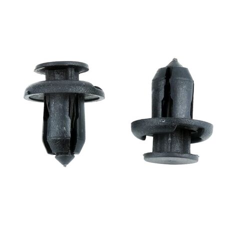 Plastic Rivets Fasteners, 20Pcs Fastener Bumper Rivet Trim Black Plastic Engine Cover Retainer Clips in Kuwait