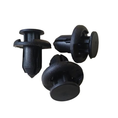 Plastic Rivets Fasteners, 50Pcs Bumper Fastener 10mm Rivet Retainer Push Cover Door Trim Panel Clip in Kuwait