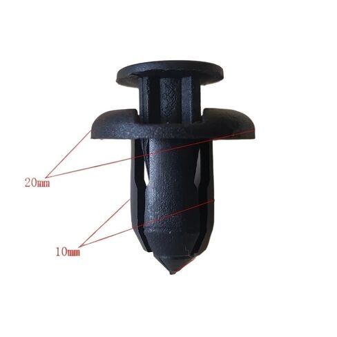 Plastic Rivets Fasteners, 50Pcs Bumper Fastener 10mm Rivet Retainer Push Cover Door Trim Panel Clip in Kuwait