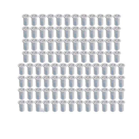 100 Pcs #10-24 UNC Aluminum Rivnut Insert Nutsert Compatible with Automotive Applications in Kuwait