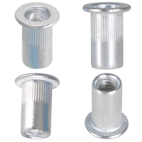 100 Pcs #10-24 UNC Aluminum Rivnut Insert Nutsert Compatible with Automotive Applications in Kuwait