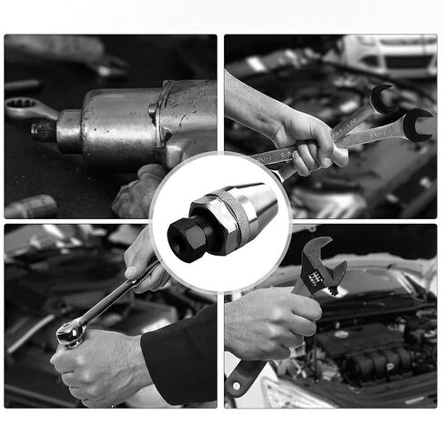 Broken Thread Stud Extractor 3/8 Inch Damaged Bolt and Stud Extractor Tool Threading Head Socket Remover for Rounded Off Broken Painted Rusted Tight Bolt in Kuwait