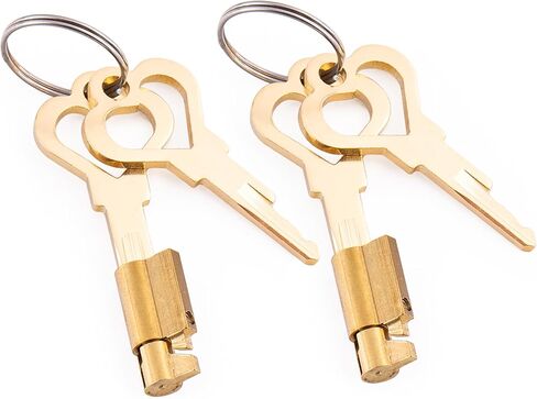 Replace Love Key New Upgrade Locking Mechanism and MagicLocker Key 2 Pack (Gold) in Kuwait
