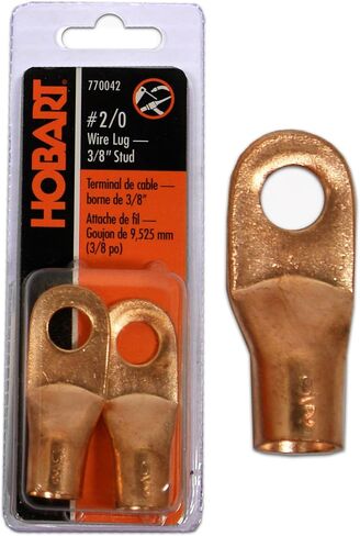 Hobart 770042 Cable Size 2/0 - Stud Size 3/8-Inch Cable and Wire Lug in Kuwait