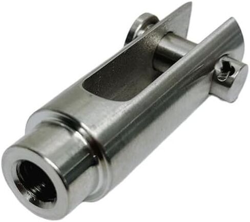 Marine 1/4"-20 Right Handed Threaded Yoke End 500Lb WLL Stainless Steel 316 4Pcs in Kuwait