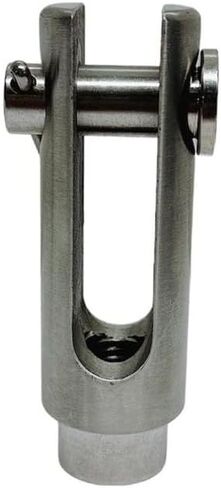 Marine 1/4"-20 Right Handed Threaded Yoke End 500Lb WLL Stainless Steel 316 4Pcs in Kuwait