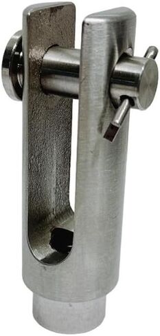 Marine 1/4"-20 Right Handed Threaded Yoke End 500Lb WLL Stainless Steel 316 4Pcs in Kuwait