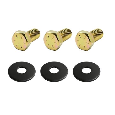 YunGlee Deck Spindle Blade Bolt & Belleville Spring Washer, Replacement for Hustler 781872 782474 and 602680 Compatible with Hustler Super Z & Mini Big-Dog FasTrak X-One XR-7 Raptor SD/SDX (3 Sets) in Kuwait