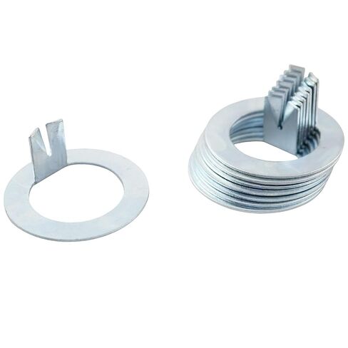TAODAN 8PCS Hub Axle D Washer 25.4x39.5x1.0mm متوافق مع 2000 إلى 7000 رطل الحمولة مقطورة المحور الكربون الصلب غسالة in Kuwait