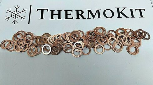 TRP 55-2208 TRP 33-1749 حلقة لإحكام الإغلاق النحاس الترباس طوقا غسالة 100 قطعة من أجل THERMOKING in Kuwait