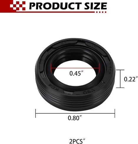for Simpson Pressure Washer Pumps 7105741 Black Replacement Oil Seal Kit 3-Pack in Kuwait