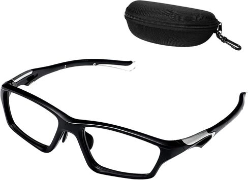 Tallew 1 Set Lensless Protective Glasses with Case Sport Goggles Compatible with Pickleball Without Lenses Protective Eyewear in Kuwait
