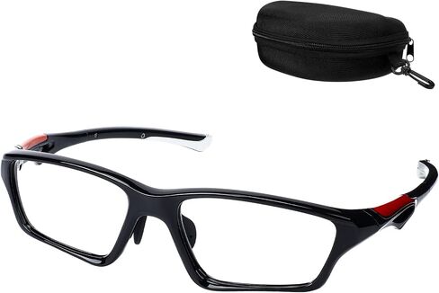 Tallew 1 Set Lensless Protective Glasses with Case Sport Goggles Compatible with Pickleball Without Lenses Protective Eyewear in Kuwait