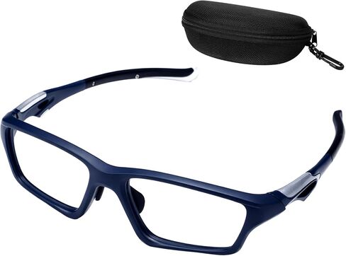 Tallew 1 Set Lensless Protective Glasses with Case Sport Goggles Compatible with Pickleball Without Lenses Protective Eyewear in Kuwait