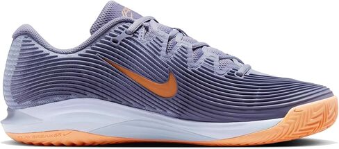 Nike Vapor 12 Men's Clay Court Tennis Shoes (Ashen Slate/Light Armory Blue/Marrakesh/Obsidian, HQ6026-400) in Kuwait