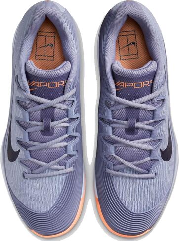 Nike Vapor 12 Men's Clay Court Tennis Shoes (Ashen Slate/Light Armory Blue/Marrakesh/Obsidian, HQ6026-400) in Kuwait