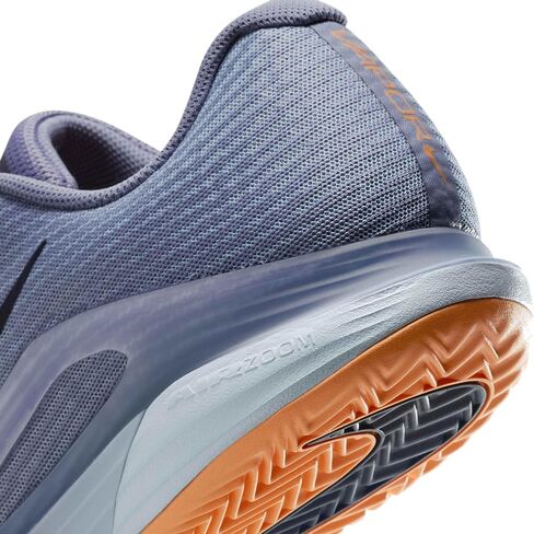 Nike Vapor 12 Men's Clay Court Tennis Shoes (Ashen Slate/Light Armory Blue/Marrakesh/Obsidian, HQ6026-400) in Kuwait