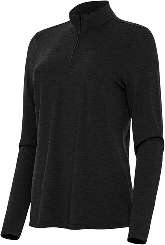 Antigua Women's Bright Quarter Zip Pullover - Heathered Poly-Matte Fabric | Moisture-Wicking | Four-Way Stretch in Kuwait