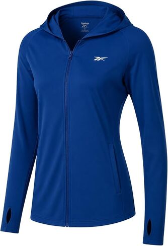 Reebok Sun Hoodie for Women – Long Sleeve Lightweight Rash Guard Sun Shirt, SPF 50+ UV Protection Hiking Outdoor Active in Kuwait