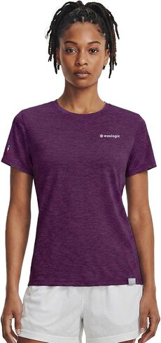 100% Merino Wool T Shirt for Women, Lightweight Short Sleeve Crewneck, Odor Resistant Moisture Wicking Tee for Hiking Travel in Kuwait