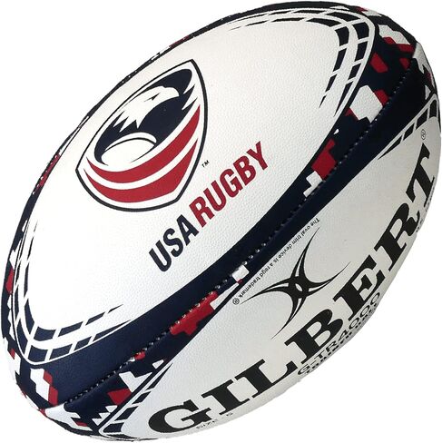 Gilbert USA Rugby Ball G-TR4000 Digi Camo Training Officially Licensed - Size 5 in Kuwait