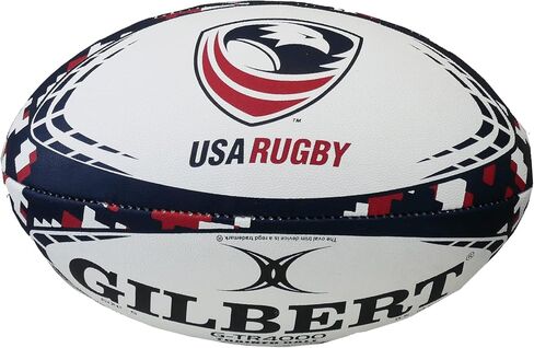 Gilbert USA Rugby Ball G-TR4000 Digi Camo Training Officially Licensed - Size 5 in Kuwait