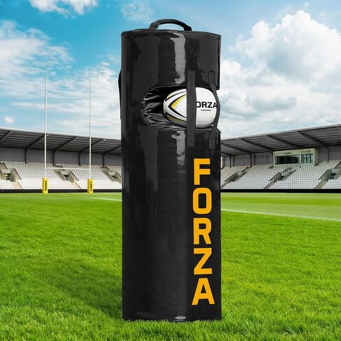 حقيبة FORZA Tackle Jackal - أداة تدريب ابن آوى الرجبي مع مسافة بادئة للكرة، وأشرطة جانبية، وجزء خارجي من مادة PVC المقاومة للطقس وحشوة إسفنجية للنوادي والمدارس والمدربين in Kuwait