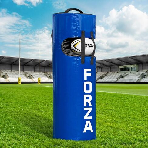 حقيبة FORZA Tackle Jackal - أداة تدريب ابن آوى الرجبي مع مسافة بادئة للكرة، وأشرطة جانبية، وجزء خارجي من مادة PVC المقاومة للطقس وحشوة إسفنجية للنوادي والمدارس والمدربين in Kuwait