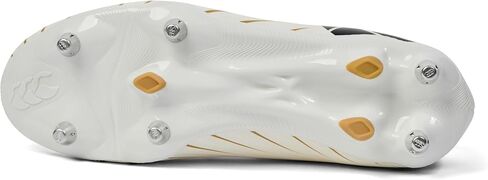 Canterbury Speed Falcon Team SG Rugby Boots White/Gold in Kuwait